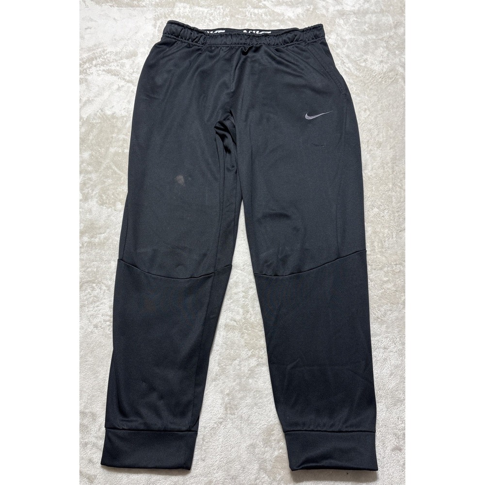 Nike Thermafit Jogger Men's Size XL‎ Black Sweatpants AO2370